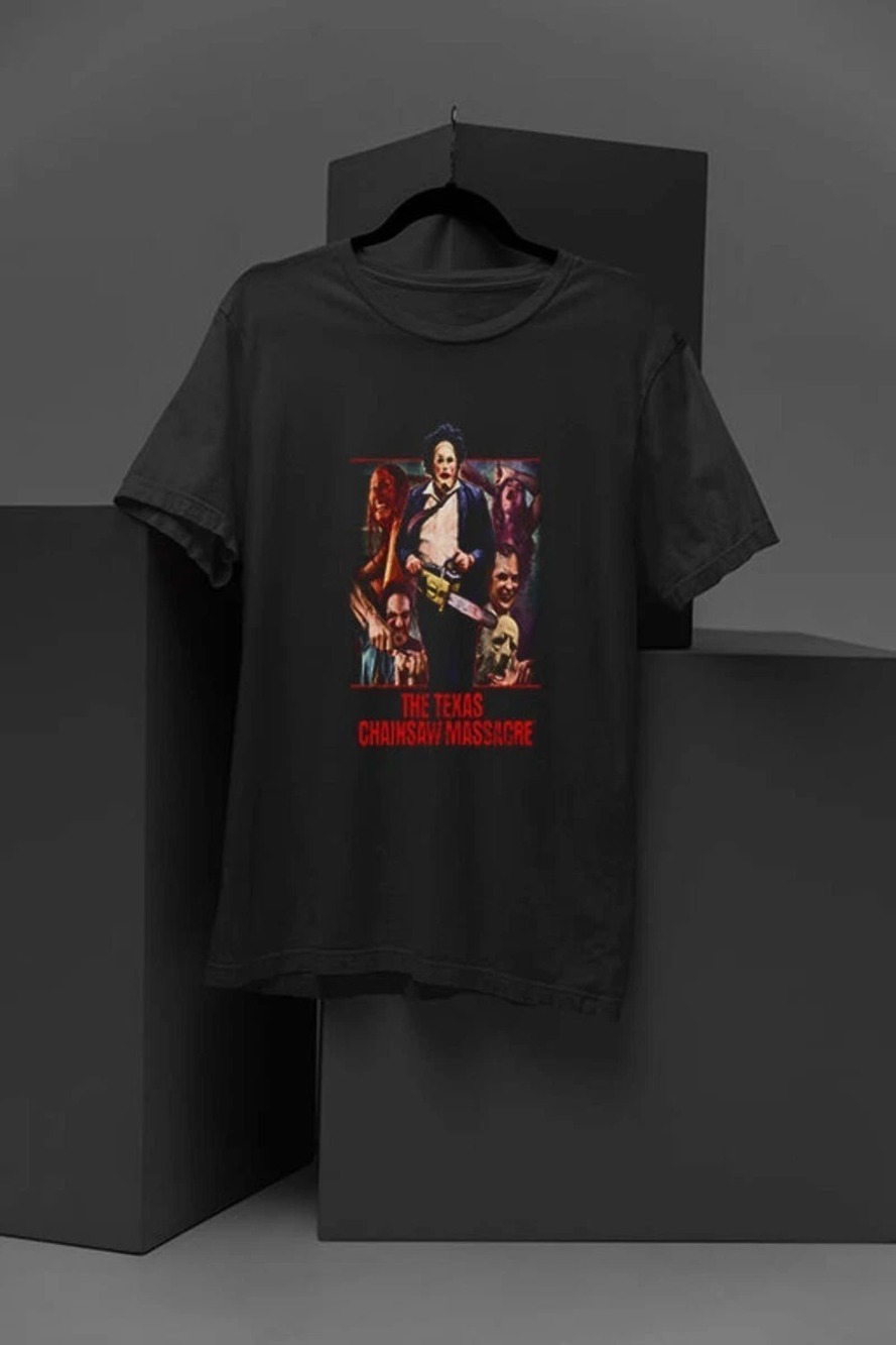 Texas Chainsaw Massacre T Shirt, Texas Chainsaw Massacre T Shirt Black